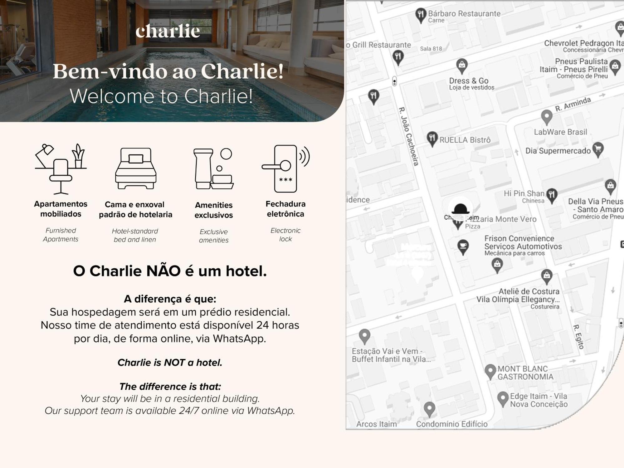 Charlie Itaim Διαμέρισμα Σάο Πάολο Εξωτερικό φωτογραφία
